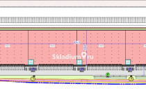 plans. Сухой склад (+18) Склад PNK Парк Домодедово 2 Московская обл, Домодедово, деревня Кучино, стр 50, 78 000 м2 фото 2